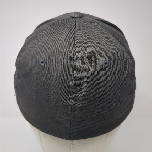 Seattle Kraken Fitted Baseball Cap Gray One Size Lightweight Embroidered Flexfit - Picture 5 of 7